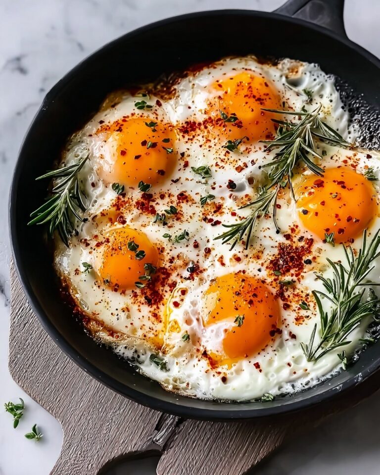 Turkish Eggs Cilbir Recipe