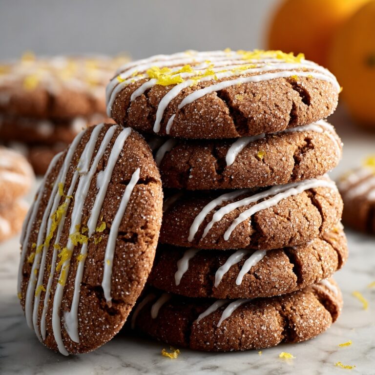 Spiced Molasses Ginger Cookies Recipe