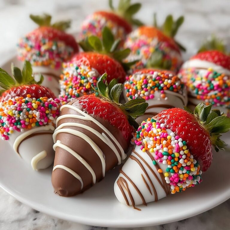 Valentine’s Chocolate Strawberries Recipe