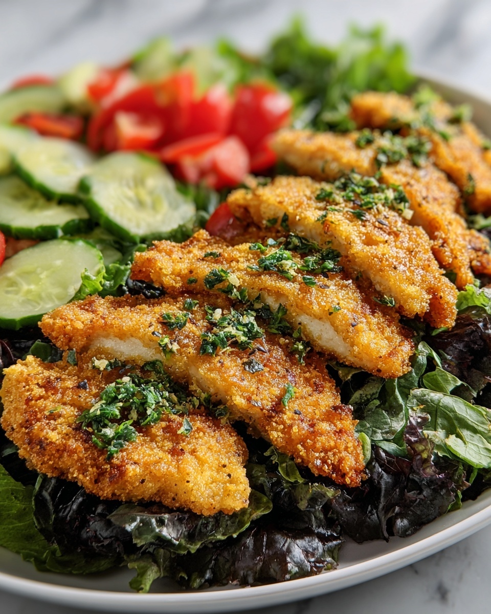 Chicken Caesar Cutlets: A Crispy, Flavorful Delight Recipe - Recipe Image