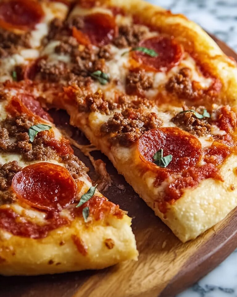 The Pizza Burger Pie Recipe