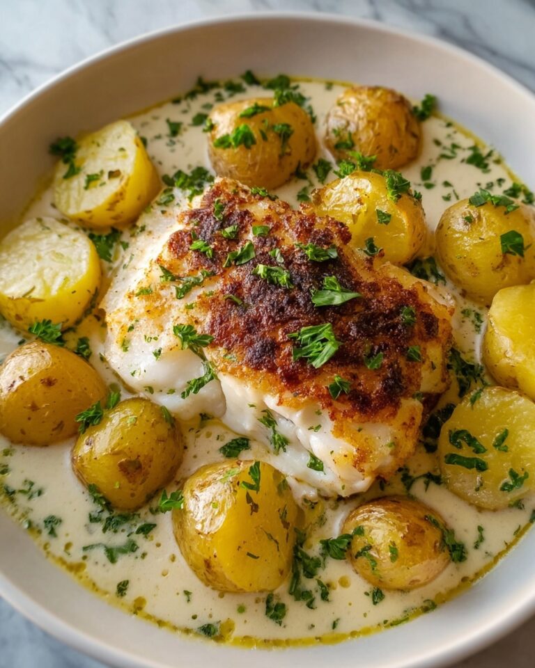 Creamy Cod and Potato Skillet Recipe