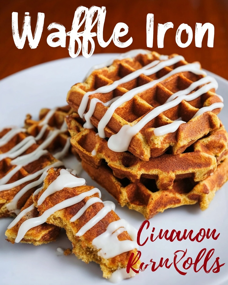 Waffle-Style Cinnamon Rolls Recipe - Recipe Image