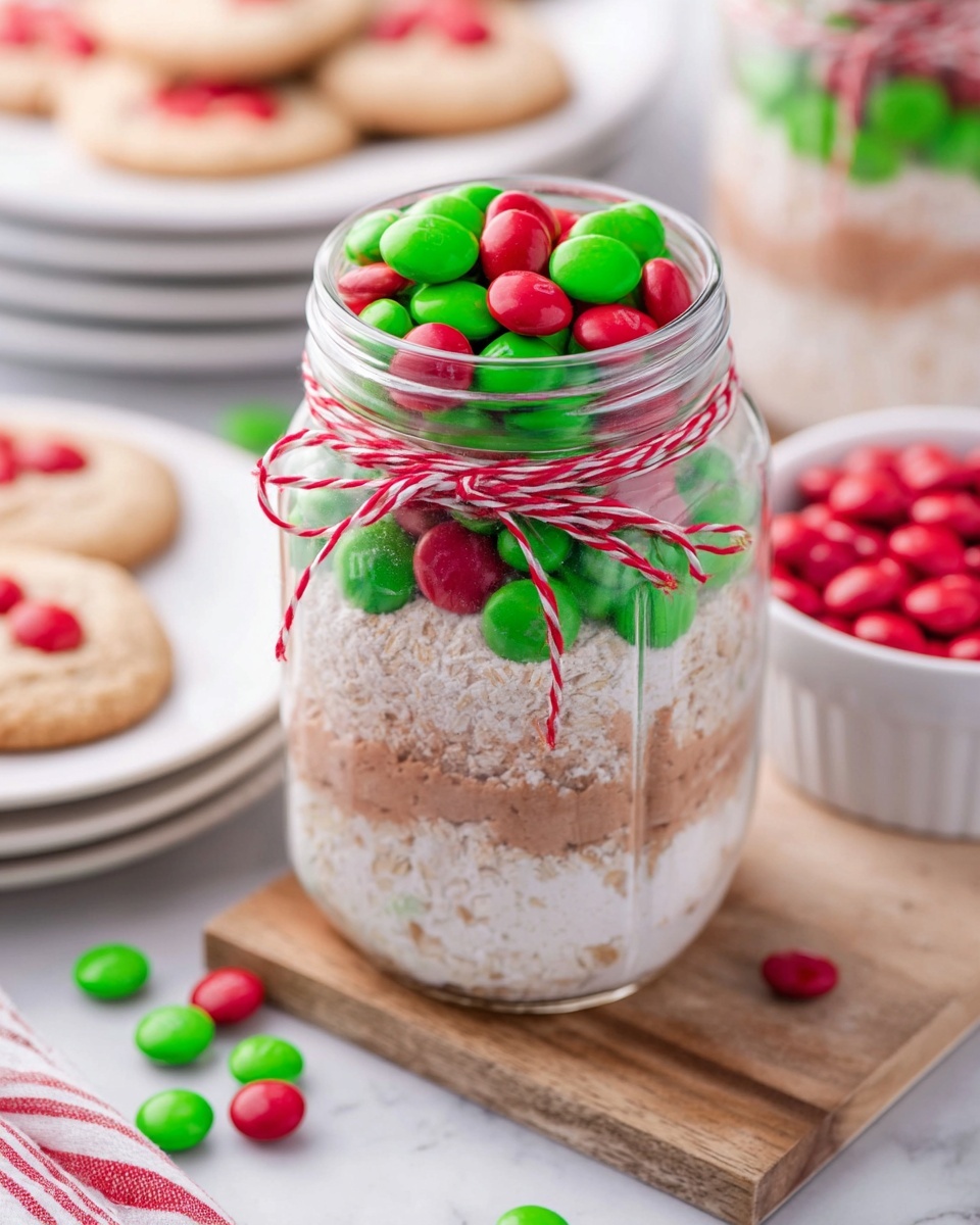 Christmas Cookie Mix in a Jar Recipe - Recipe Image