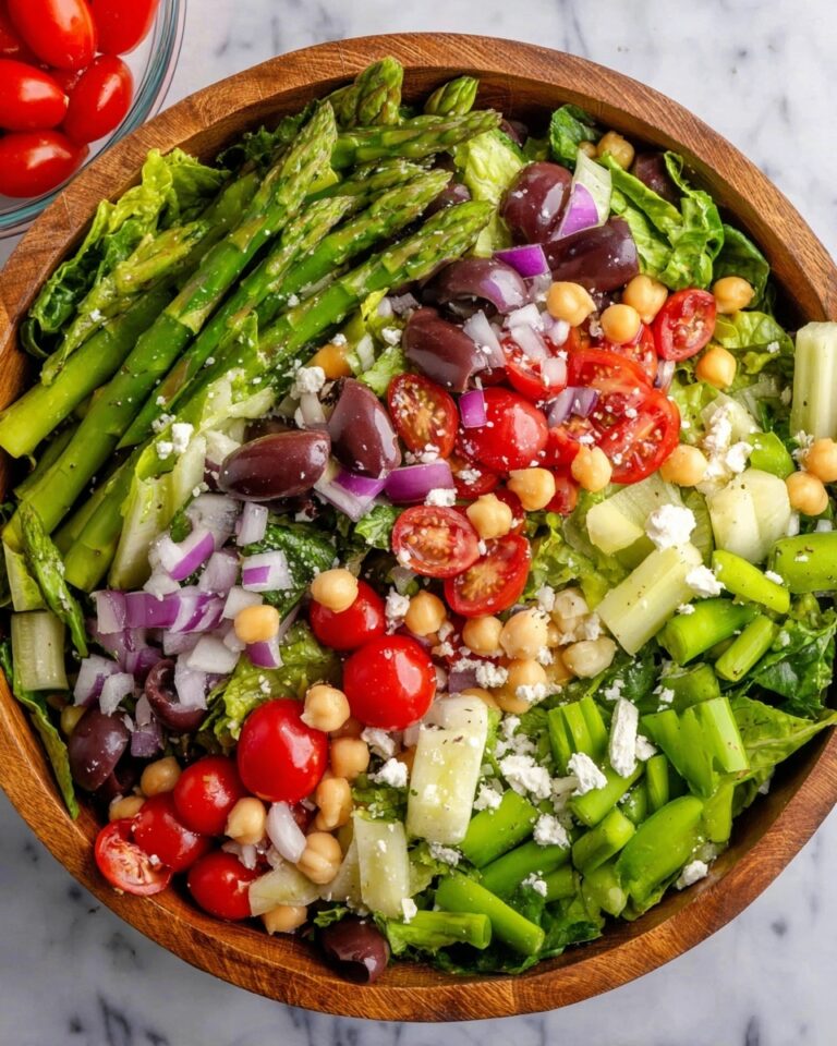 Chopped Asparagus and Chickpea Salad Recipe