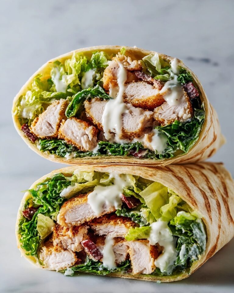 Simple And Delicious Chicken Caesar Wrap Recipe