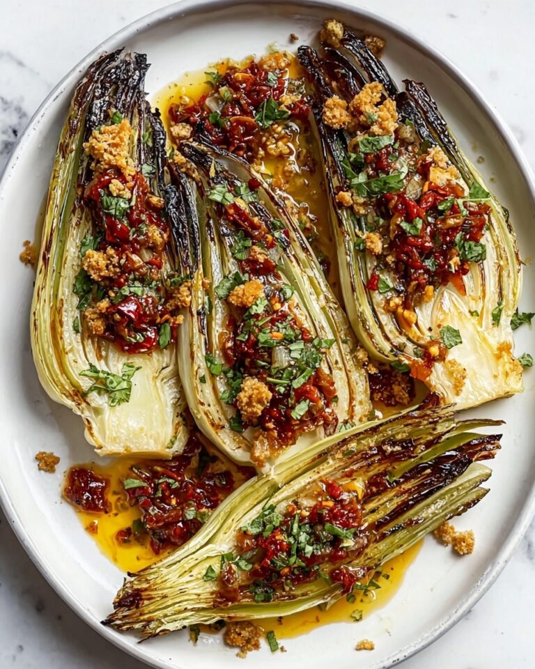 Golden Brothy Pasta with Savory Beans Recipe