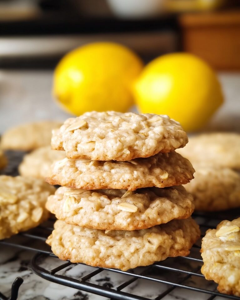 Lemon Oatmeal No-Bake Cookies Recipe