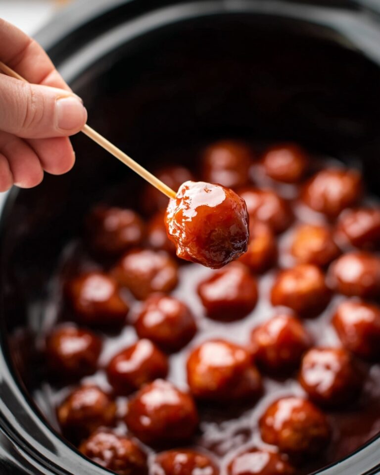 Grape Jelly Meatballs Recipe