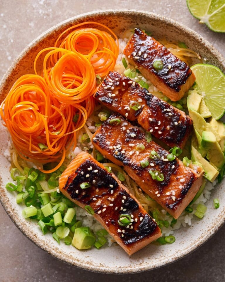 Hoisin and Sesame Salmon Bowl Recipe