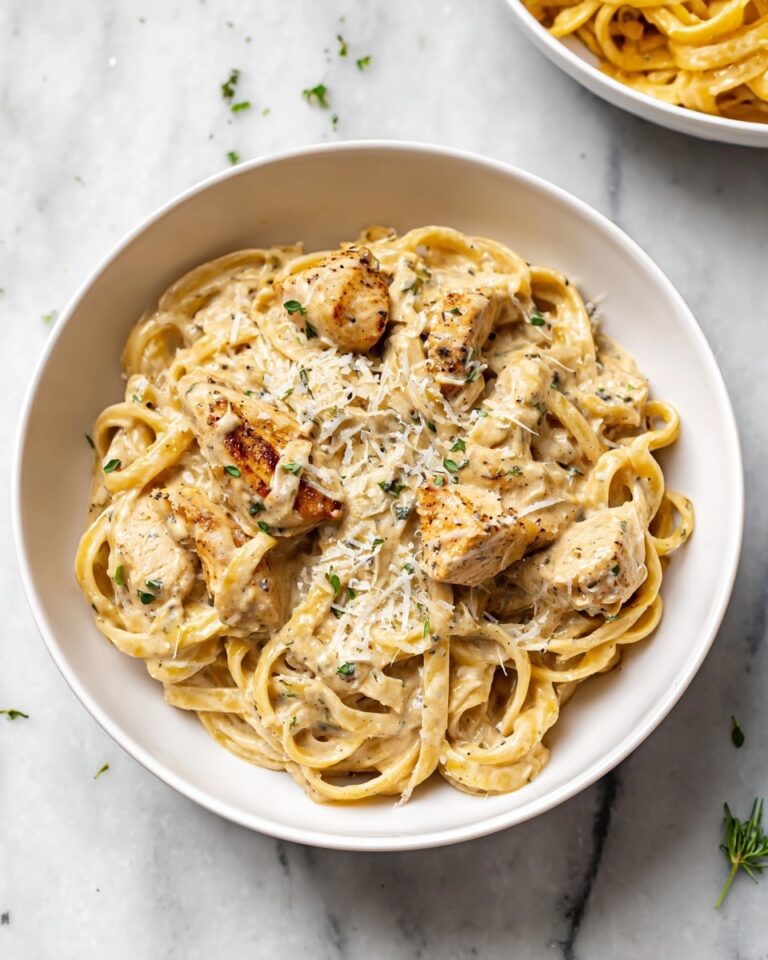 Easy Garlic Chicken Pasta Recipe