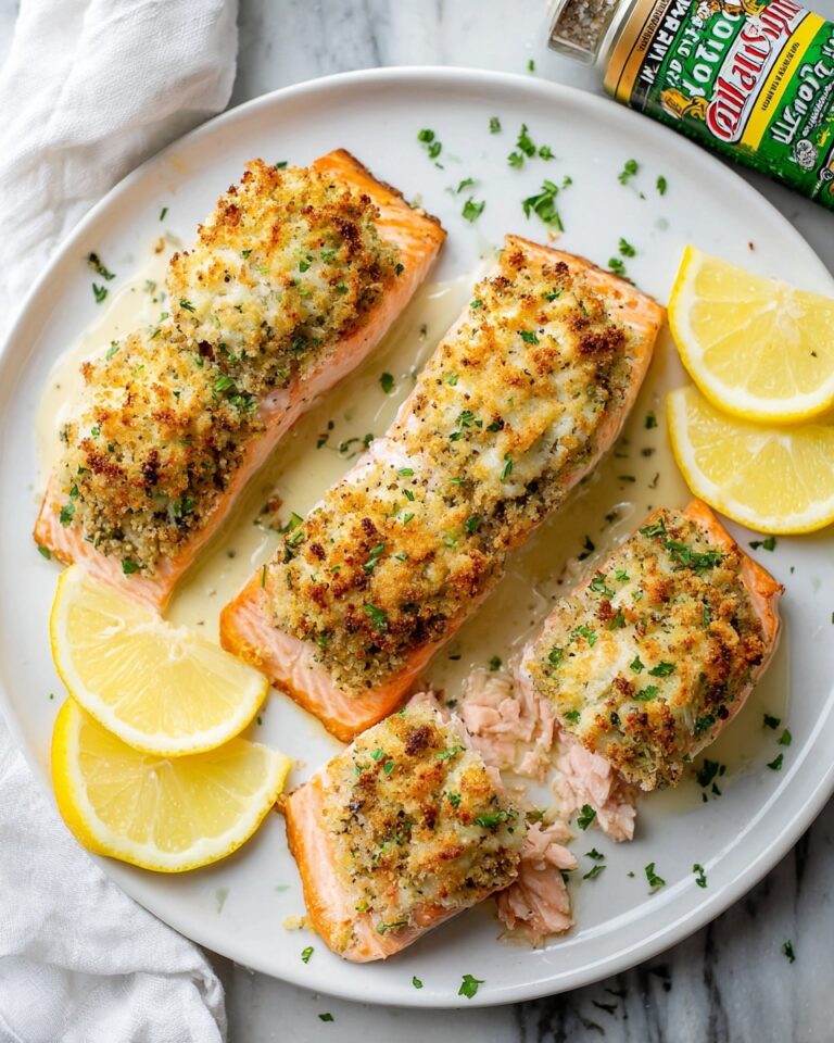 Cajun Crab Stuffed Salmon Recipe