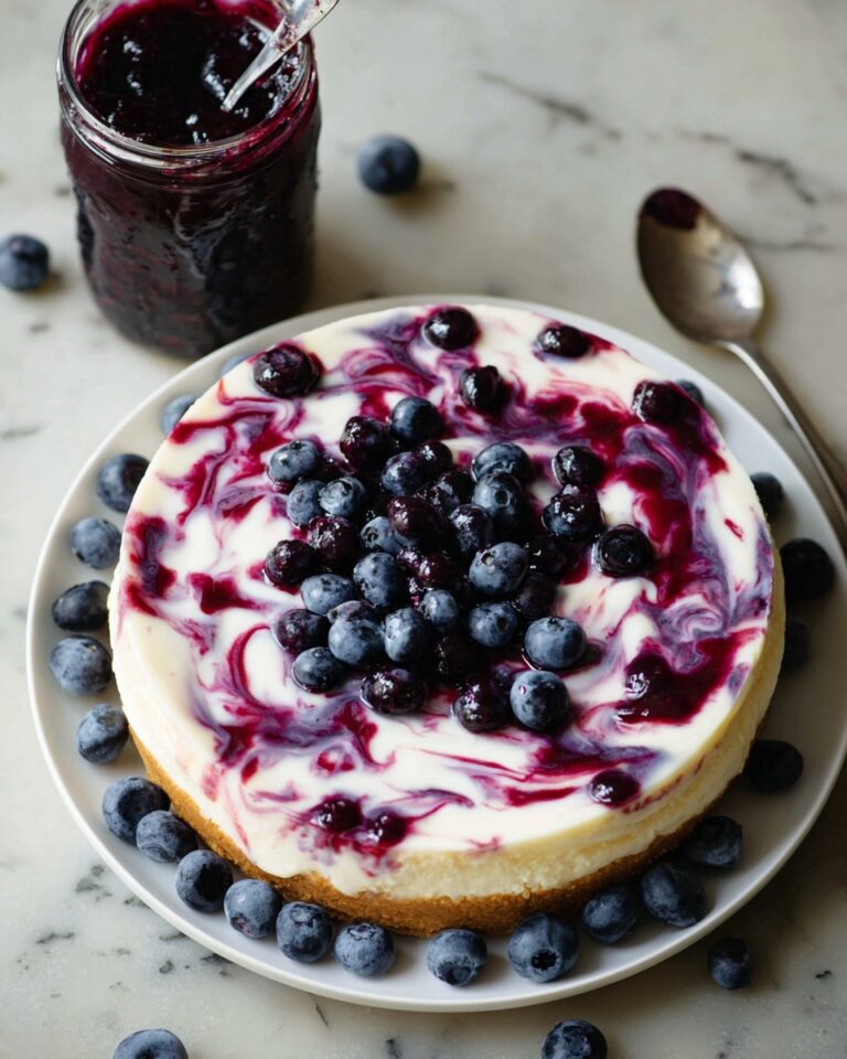 No-Bake Blueberry Cheesecake Recipe