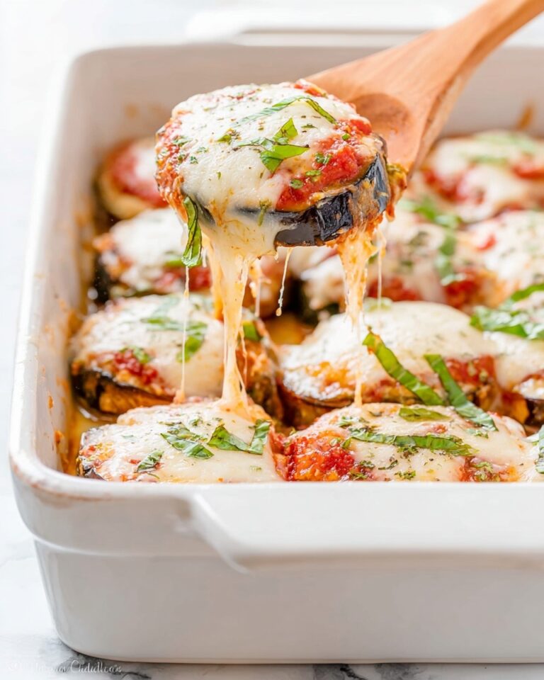 Baked Eggplant Parmesan Recipe