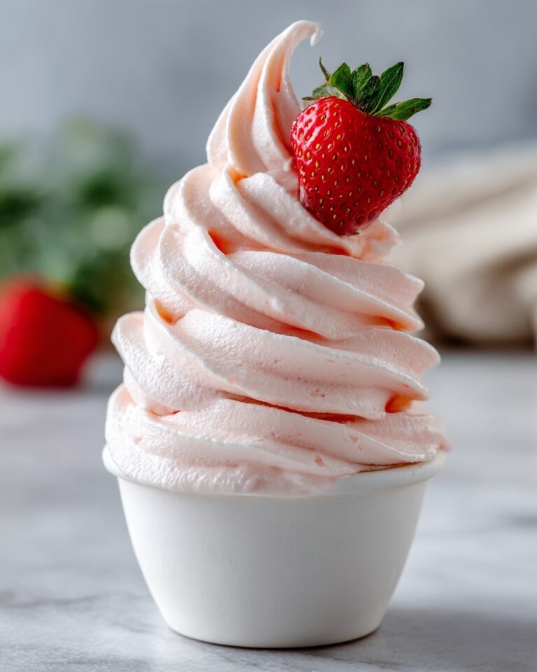 Strawberry Dole Whip – A Refreshing and Delicious Tropical Treat Recipe