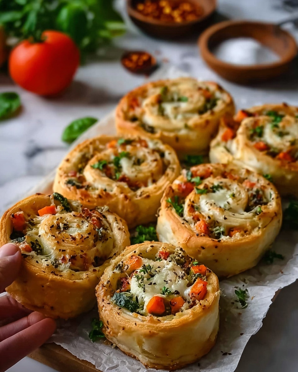 Delicious Baked Veg O Cheese Roll Recipe - Recipe Image