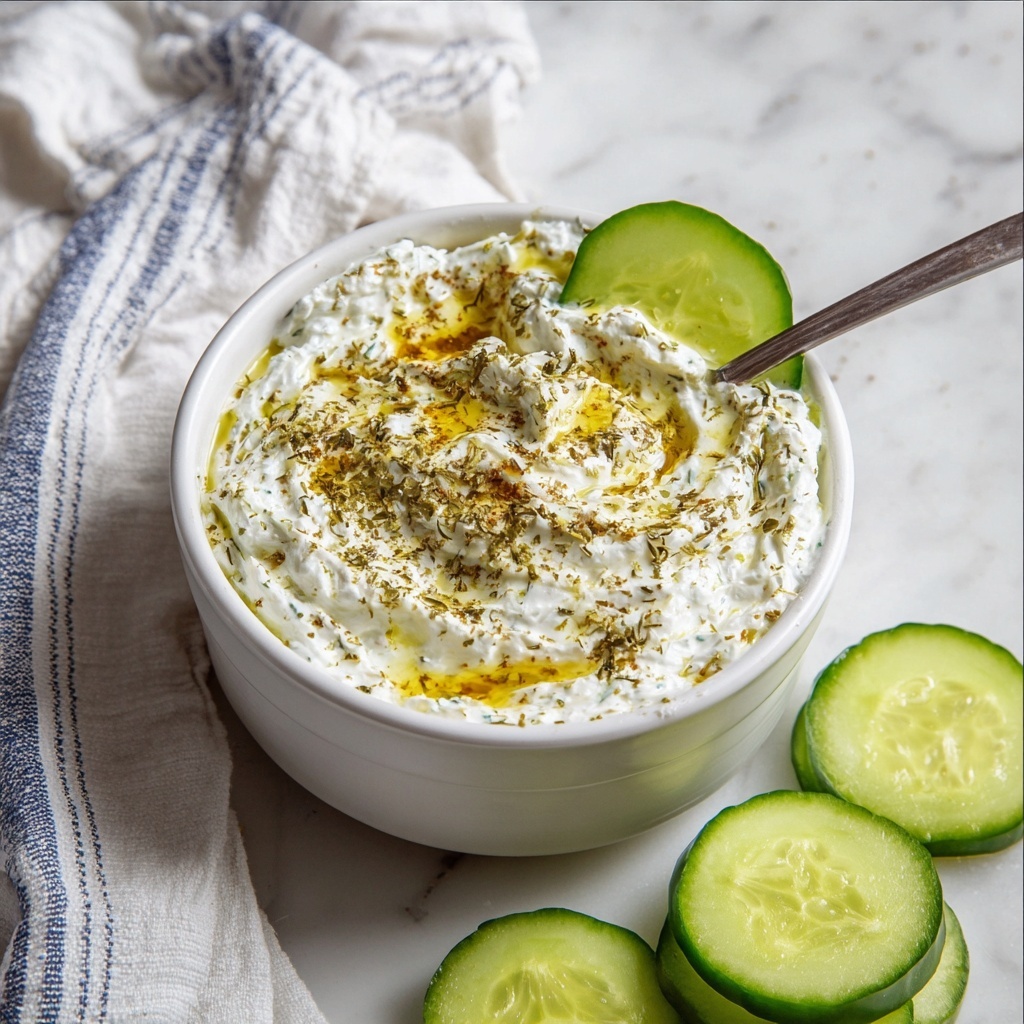 Easy Homemade Tzatziki Sauce Recipe - Recipe Image