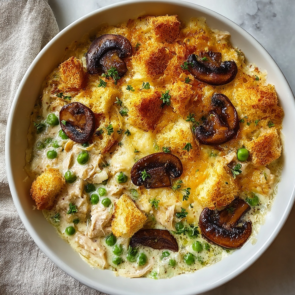 Savory Baked Chicken Casserole Recipe - Recipe Image