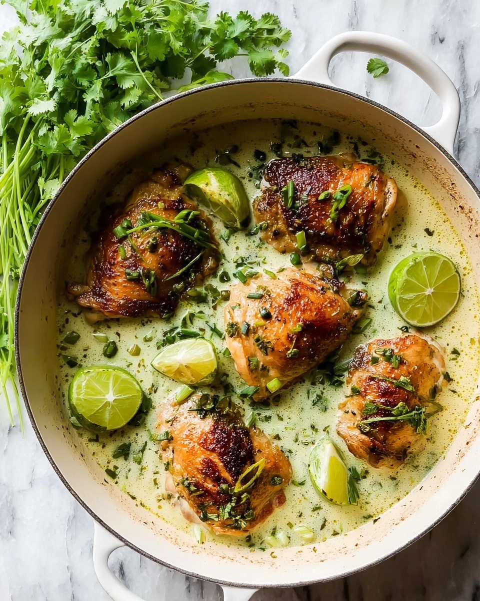 Creamy Coconut Lime Chicken Recipe - Recipe Image