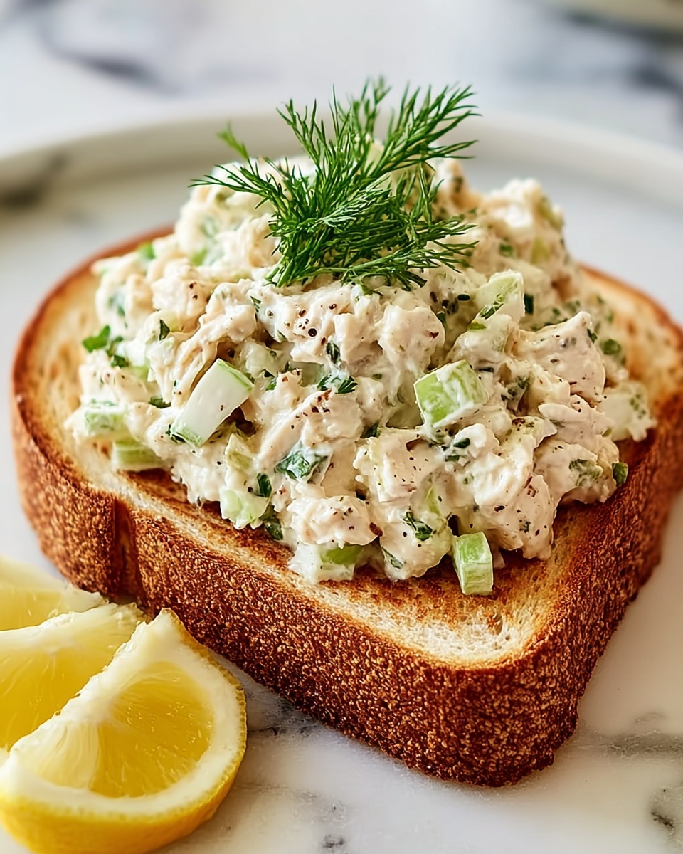 High-Protein Cottage Cheese Chicken Salad Recipe - Recipe Image