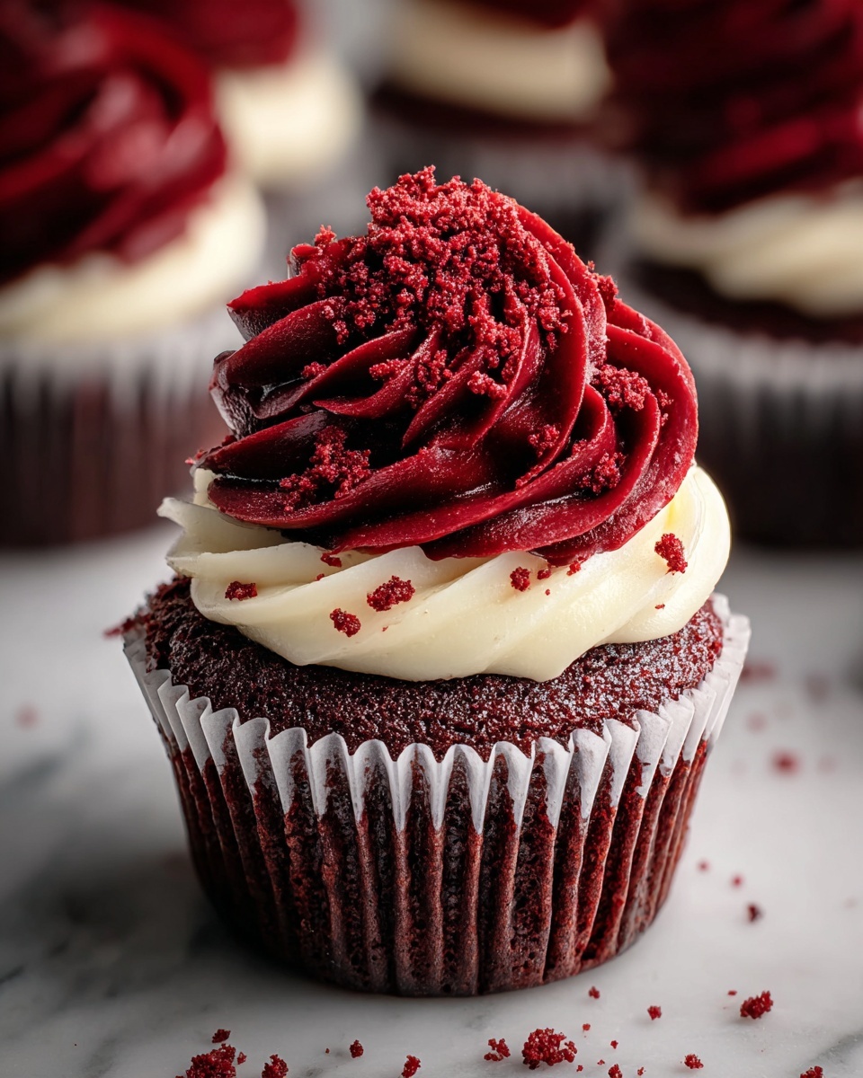 Irresistible Red Velvet Cupcakes Recipe - Recipe Image