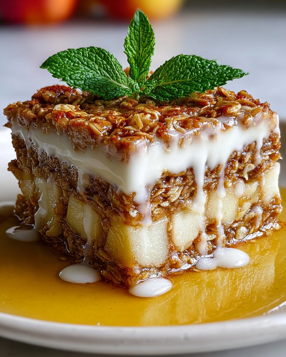 Oatmeal Apple Breakfast Bake Recipe - Recipe Image
