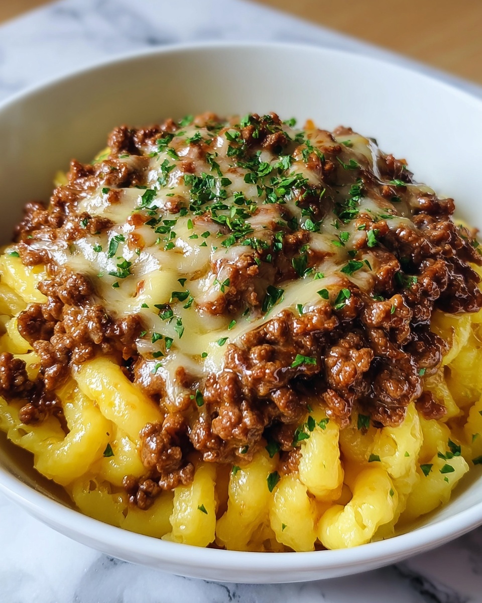 Loaded Cheeseburger Pasta: The Ultimate Comfort Food Recipe - Recipe Image