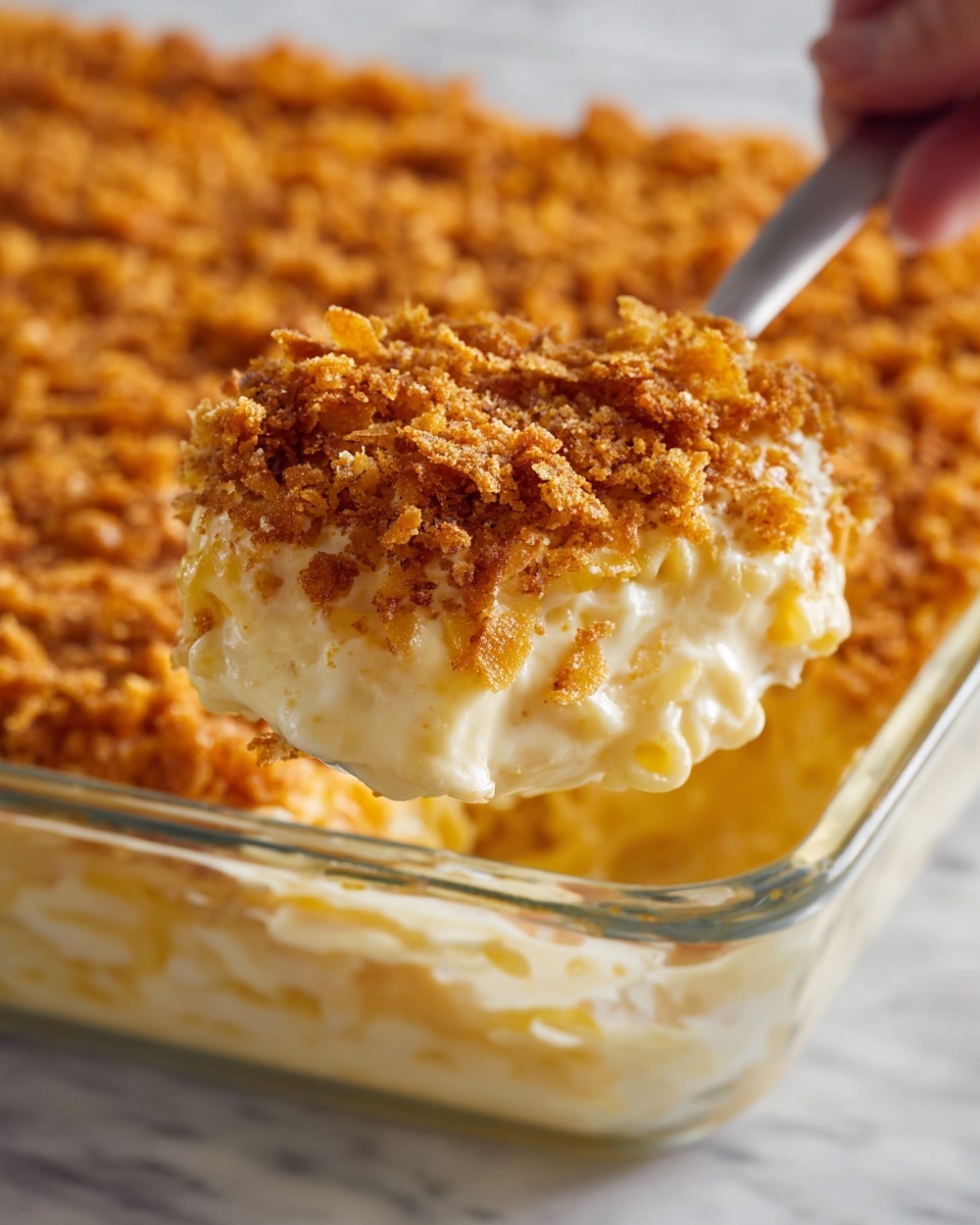 Classic Cheesy Funeral Potatoes Recipe - Recipe Image