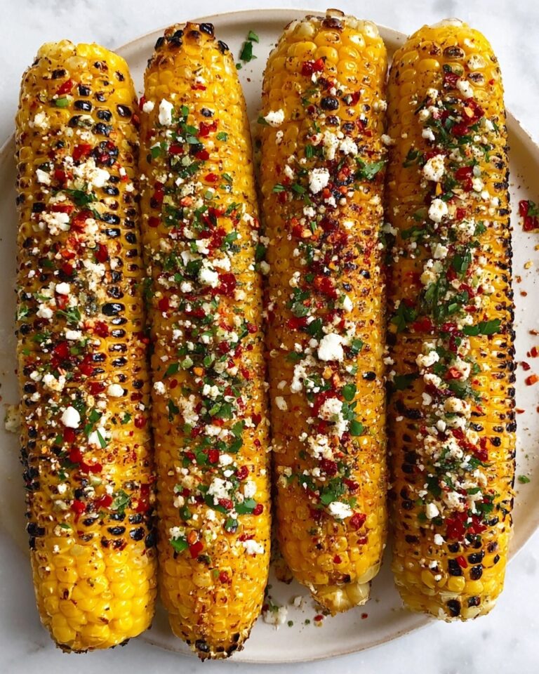Grilled Corn with Spicy Chili Lime Butter Recipe