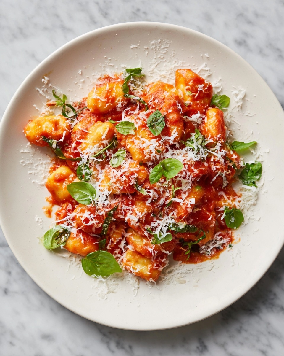 Gnocchi with Marinara Sauce Recipe - Recipe Image
