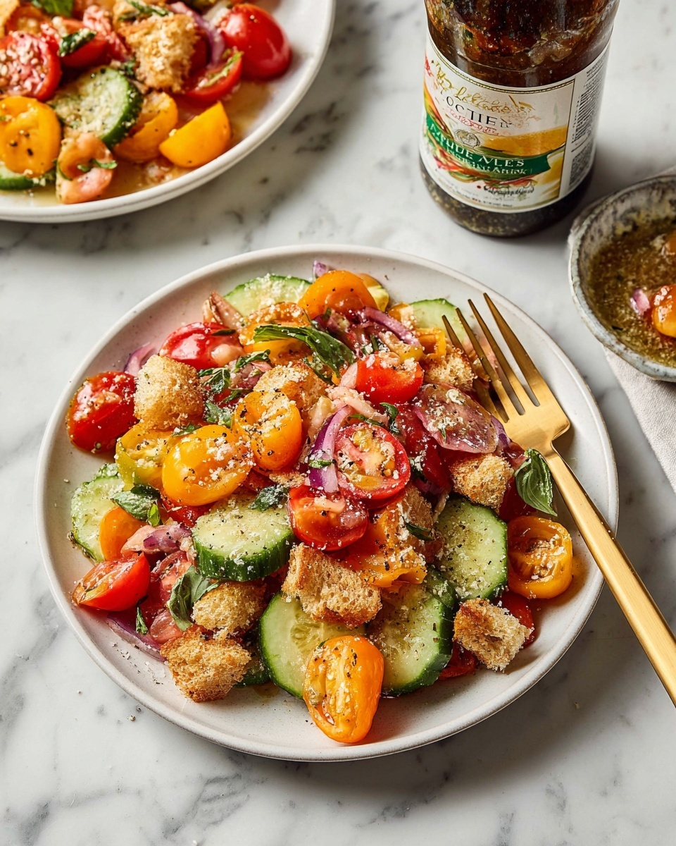 Cajun Panzanella Salad Recipe - Recipe Image