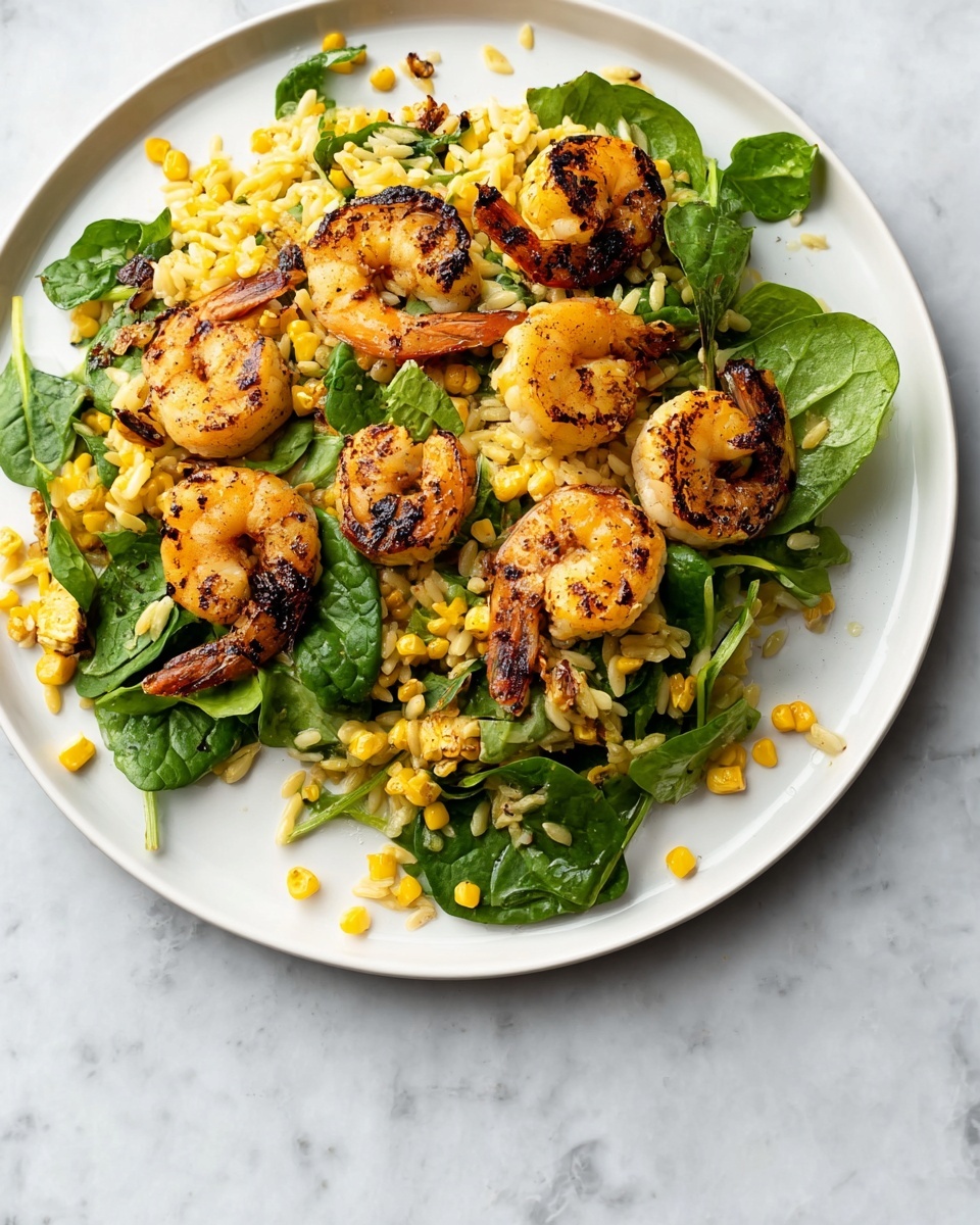 Cajun Grilled Shrimp and Orzo Salad Recipe - Recipe Image