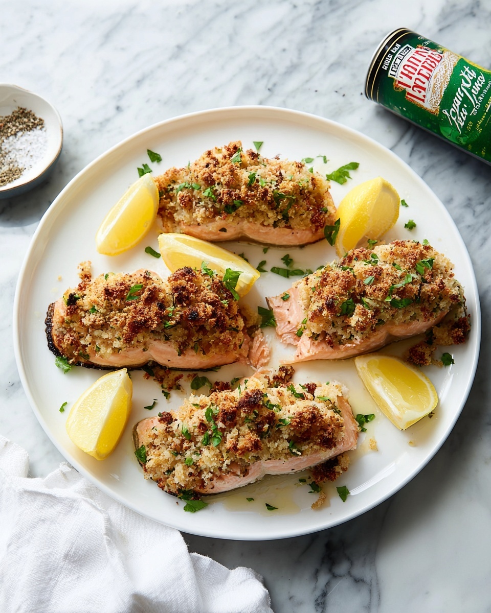 Cajun Crab Stuffed Salmon Recipe - Recipe Image