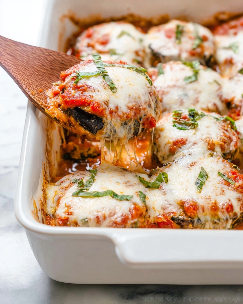 Baked Eggplant Parmesan Recipe - Recipe Image