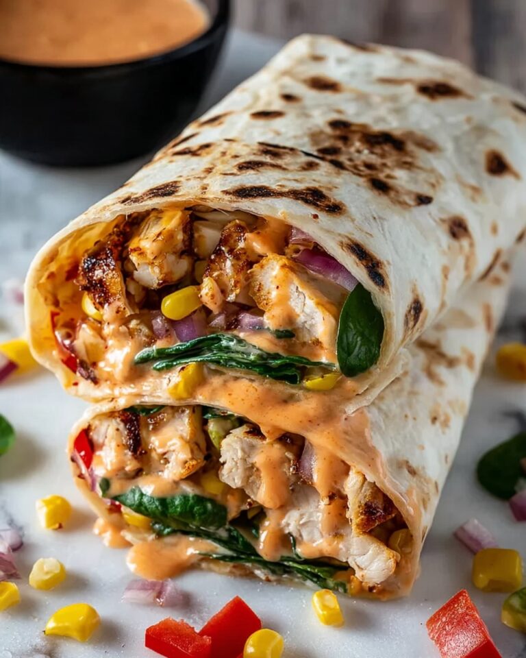 Chipotle Ranch Grilled Chicken Burrito Recipe