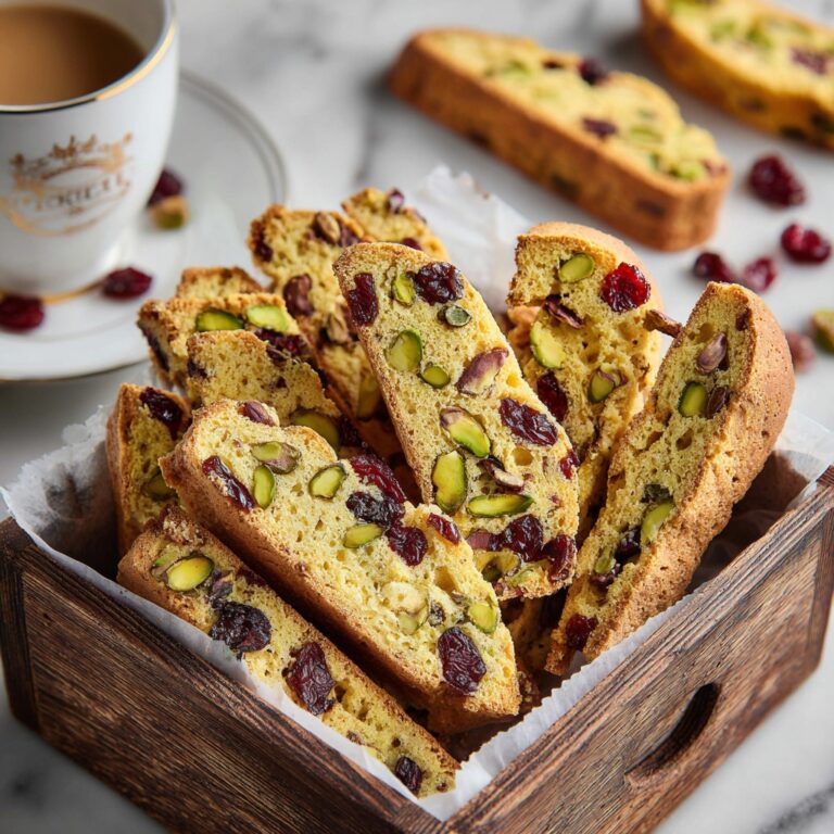 Cranberry Pistachio Biscotti Recipe