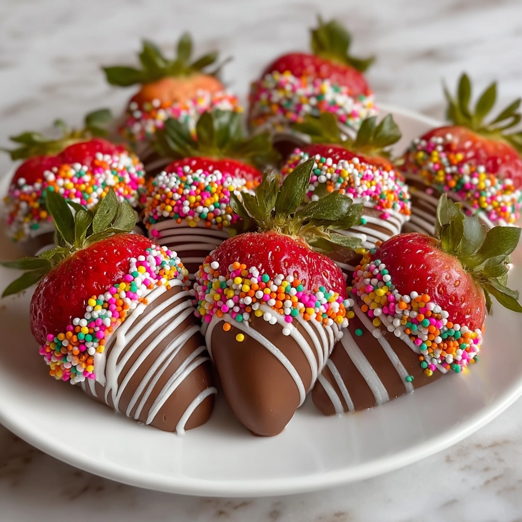 Valentine’s Chocolate Strawberries Recipe - Recipe Image