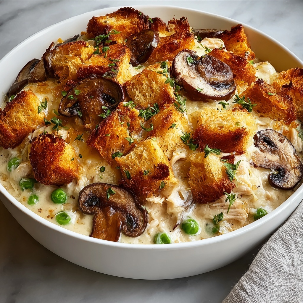 Savory Baked Chicken Casserole Recipe - Recipe Image