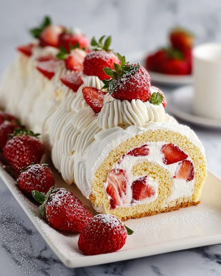 Cherry Cheesecake Cake Roll Recipe