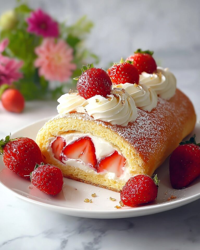 Strawberry Shortcake Roll Recipe