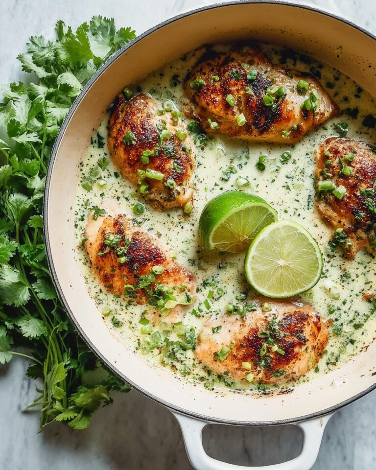 Creamy Coconut Lime Chicken Recipe