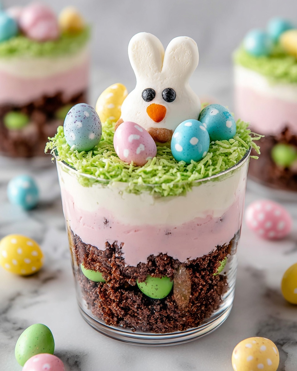 Easter Dirt Cups Recipe - Recipe Image