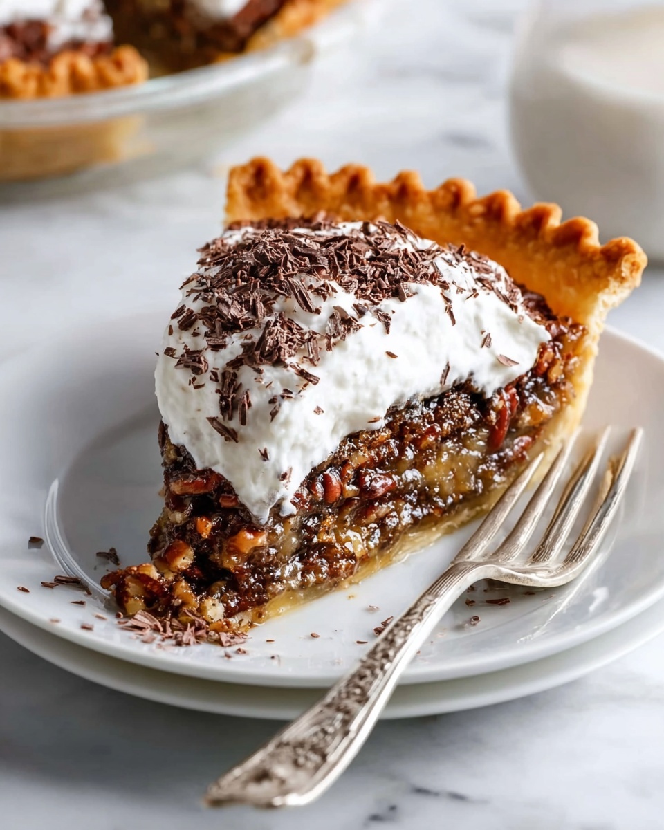 Dark Chocolate Pecan Pie Recipe - Recipe Image