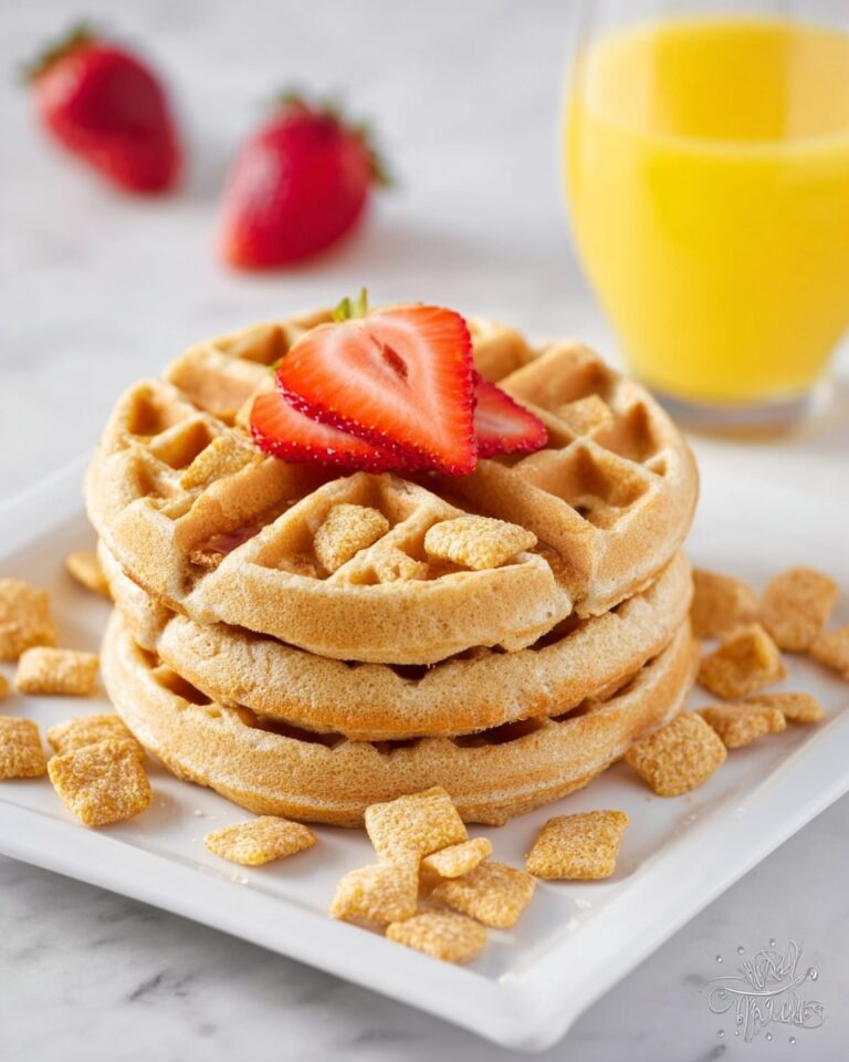 Cinnamon Toast Crunch Waffles Recipe