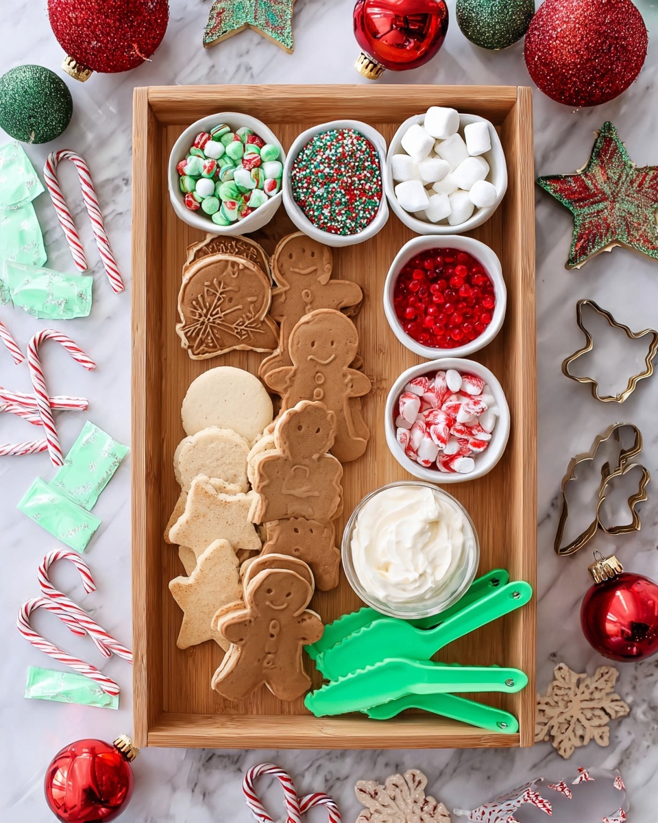 Christmas Sugar Cookie Decorating Board Recipe - Recipe Image