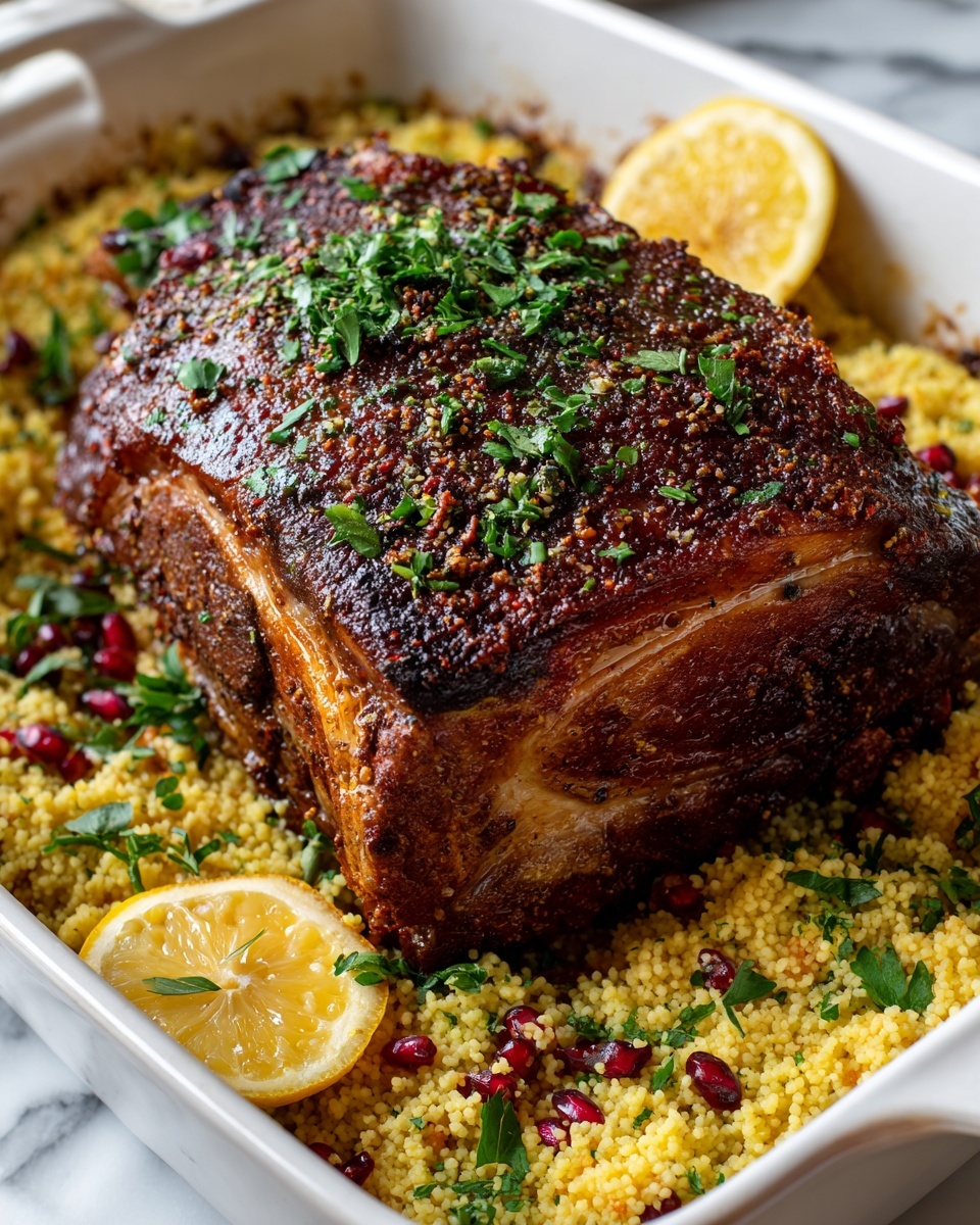 Perfectly Spiced Harissa Lamb Recipe - Recipe Image