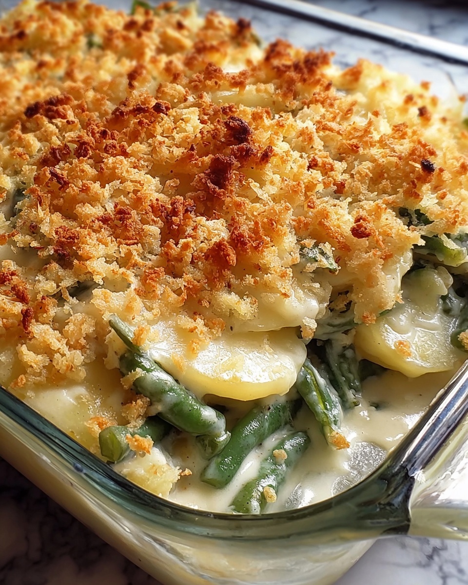 Green Bean and Potato Casserole Recipe - Recipe Image