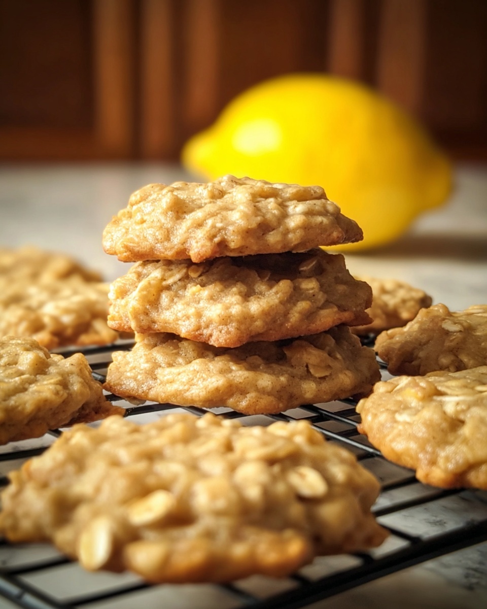Lemon Oatmeal No-Bake Cookies Recipe - Recipe Image