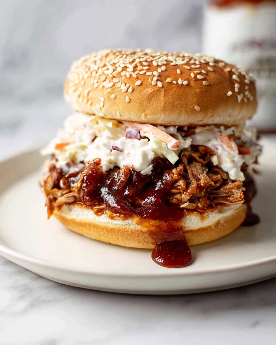 Sweet and Smoky Pulled Pork Sandwiches Recipe - Recipe Image