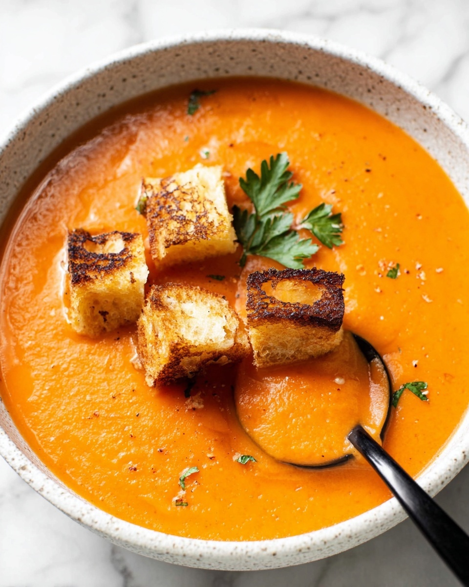 Potato Leek Tomato Soup Recipe - Recipe Image